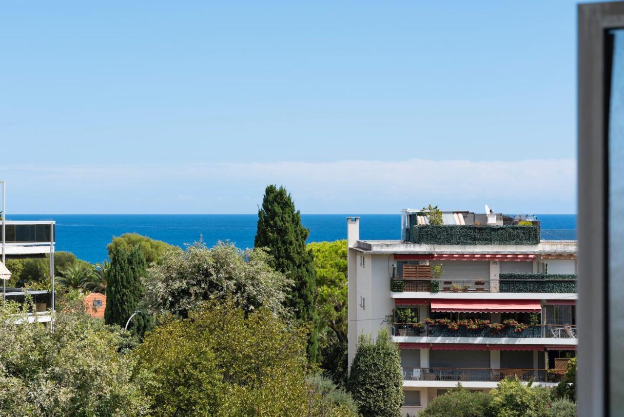 Coup De Coeur! Vue Mer! Terrasse Dangle! Antibes Luaran gambar
